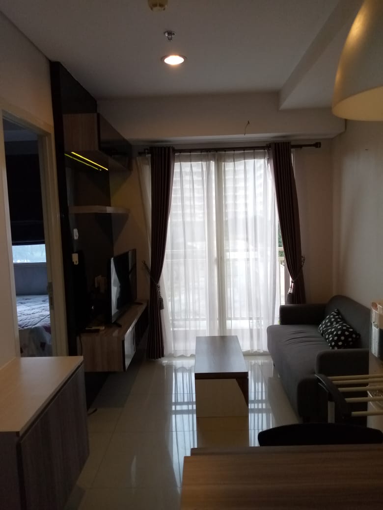 Unit 1 BR Apartemen Trivium Terrace Tower Suite Disewakan di Lippo Cikarang